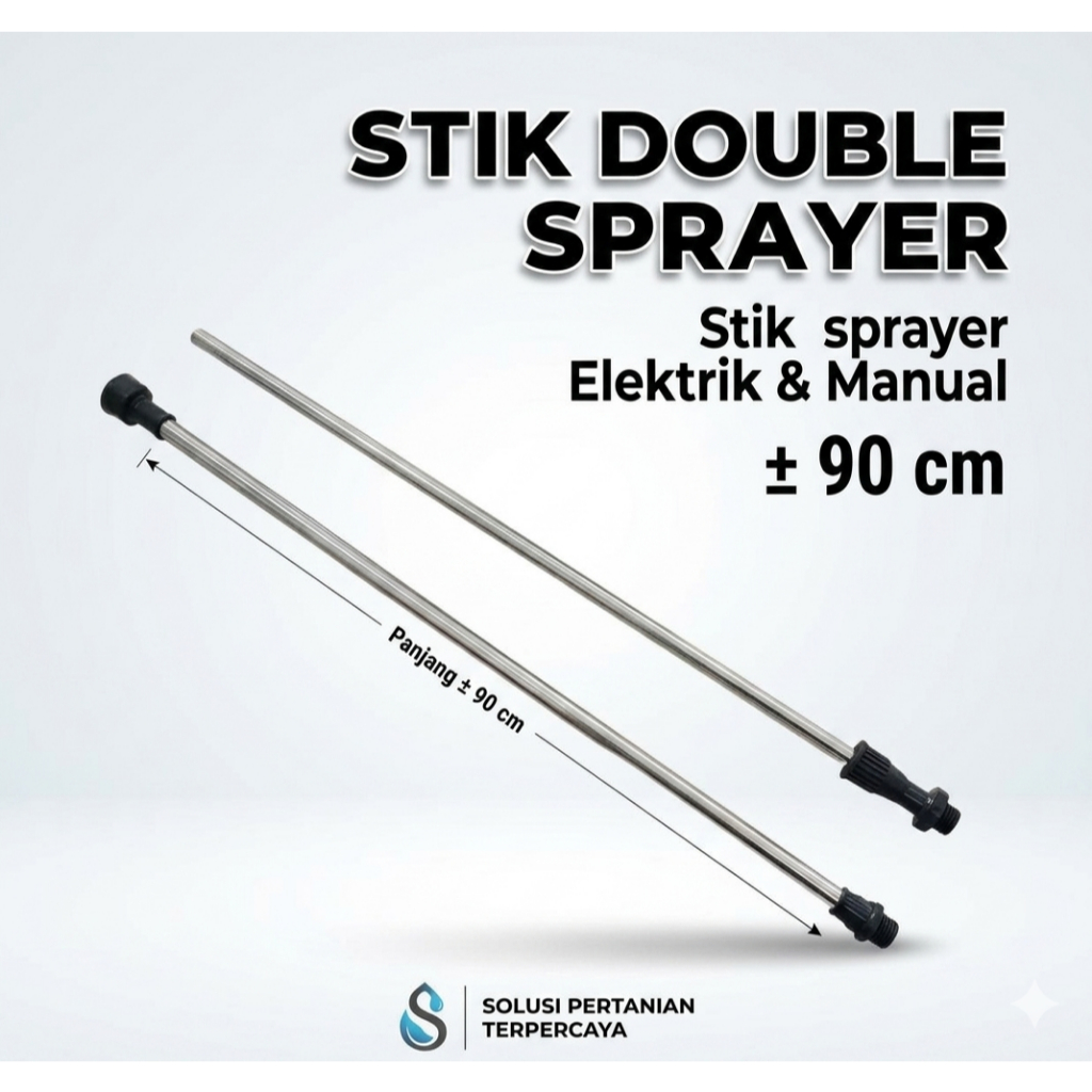STIK DOUBLE SPRAYER, Stik sprayer Elektrik & Manual pipa semprot, Stik sprayer