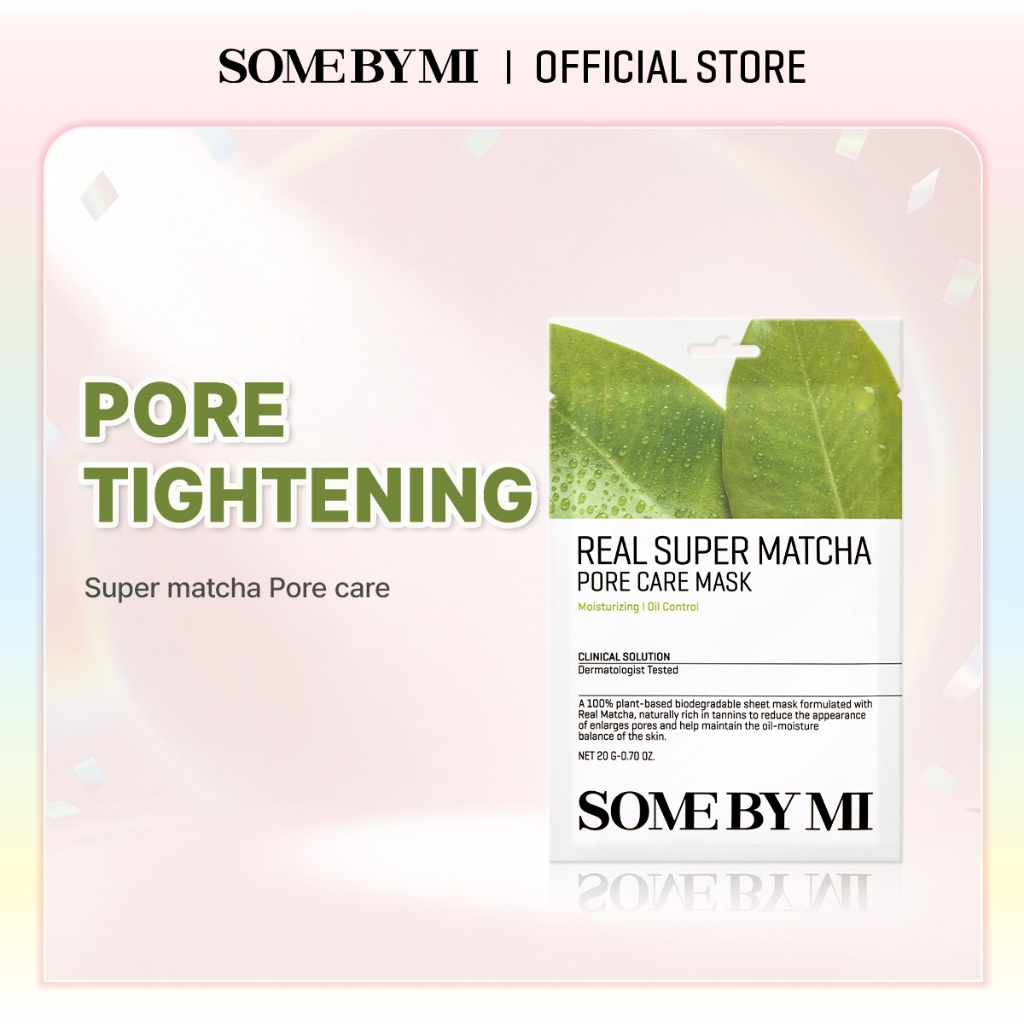 SOME BY MI Real Super Matcha Pore Care Mask