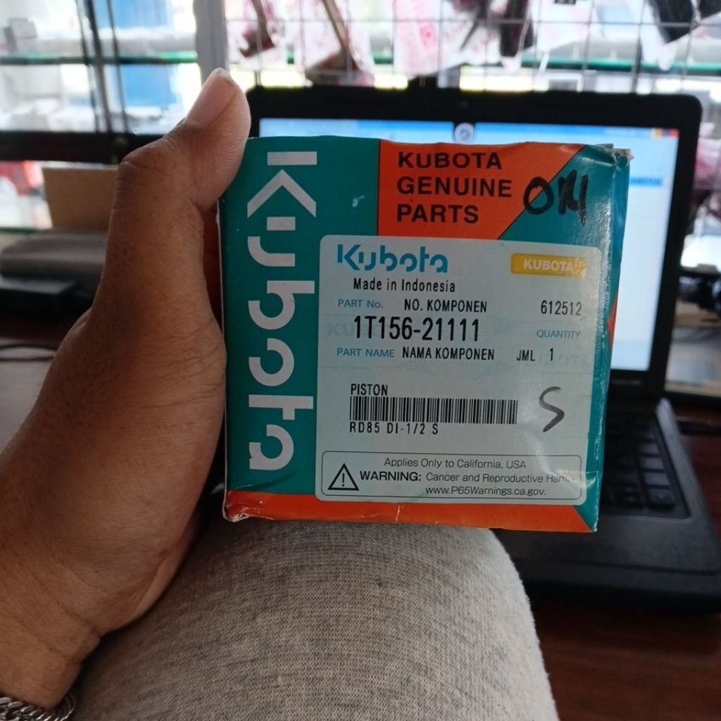 Piston / Seker Kubota RD 85 S ORI