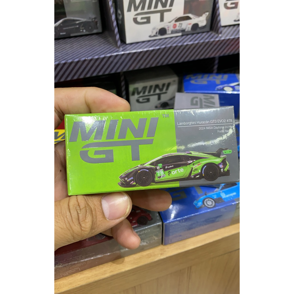 MINIGT 1062 LAMBORGHINI HURACAN GT3 EVO2 IMSA 2024 FORTE RACING
