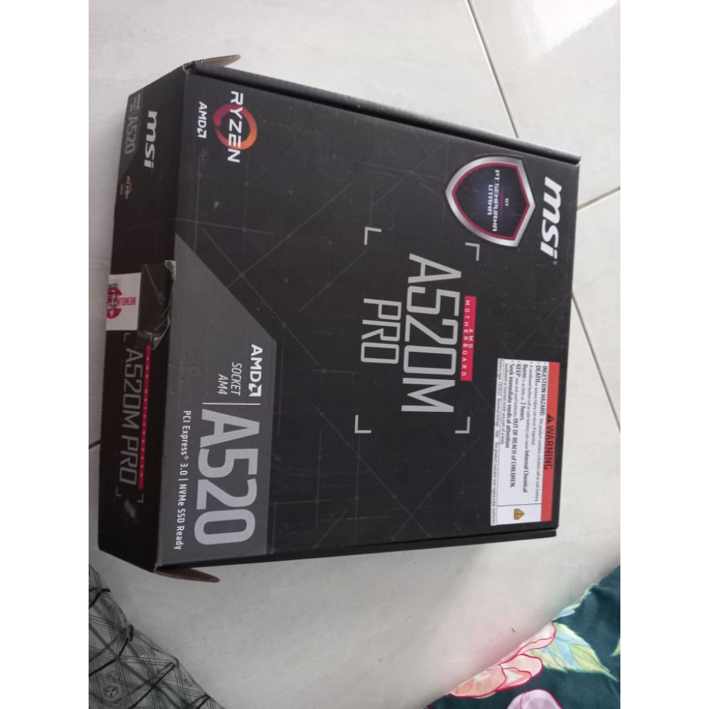 MSI A520 PRO NEW RYZEN 7 2700X