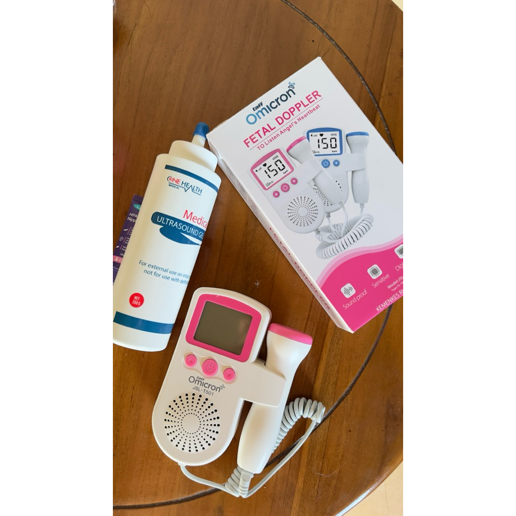 Preloved Alat Deteksi Jantung Janin Fetal Doppler Heartrate Monitor