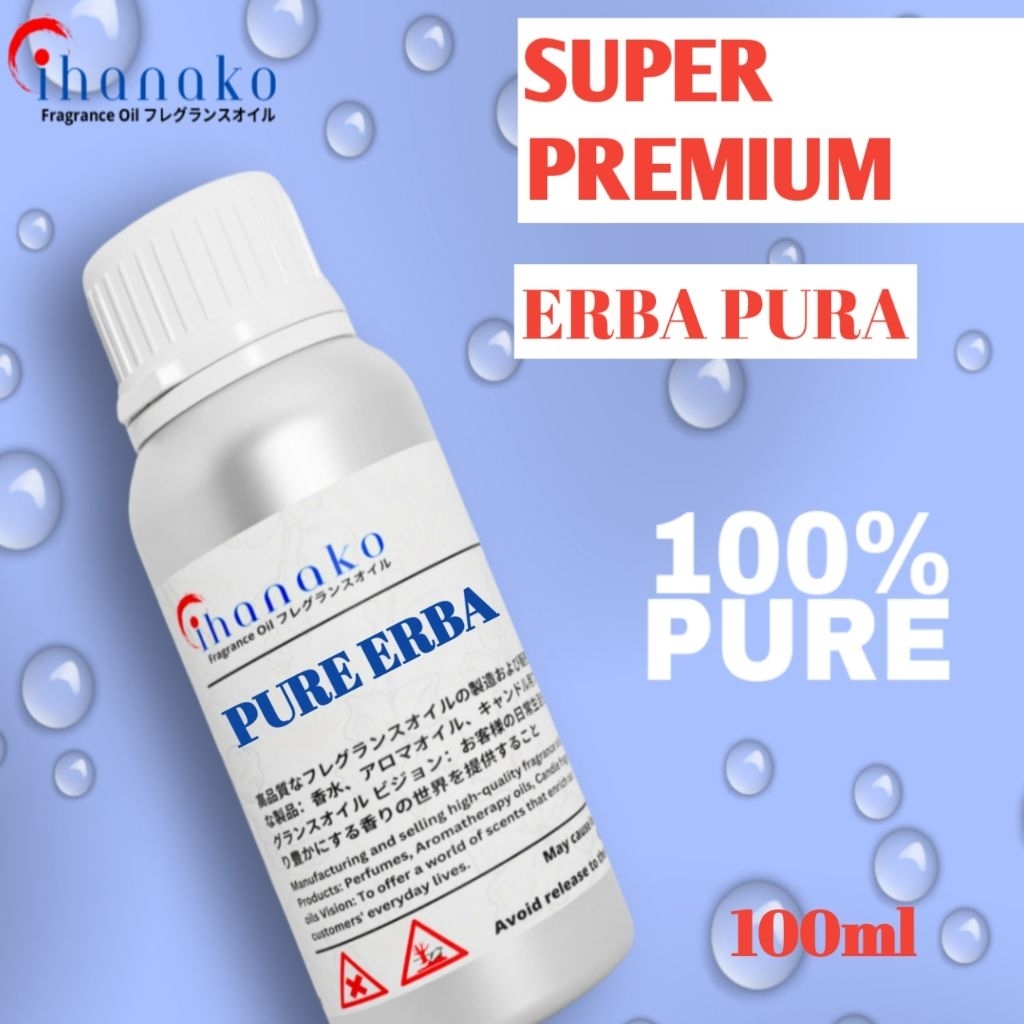 Bibit Parfum Murni Segel Pabrik ihanako  Pure Erba 100ml