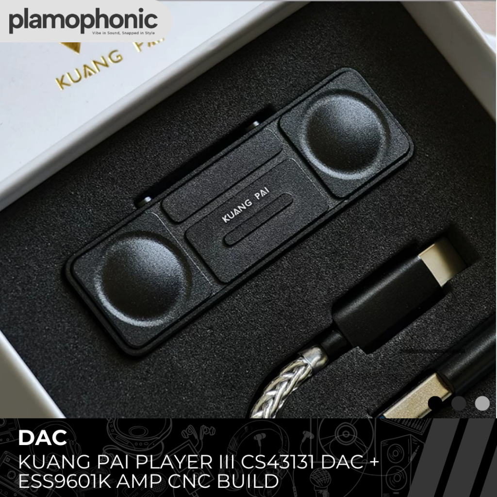 DAC Kuang Pai Player III CS43131 DAC + Dual AMP ESS9601K AMP CNC build