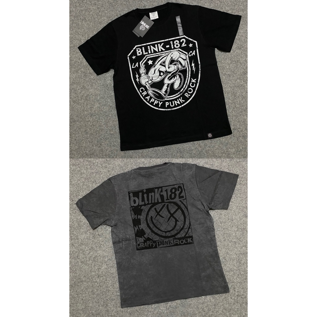 Blink-182 Original Kaos Band Katun