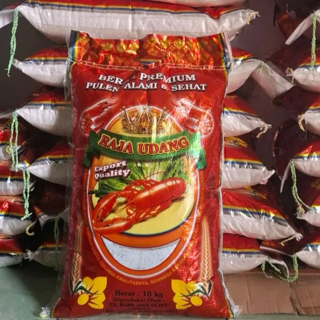 BERAS RAJA UDANG | BERAS PREMIUM | BERAS 5KG | BERAS 10KG
