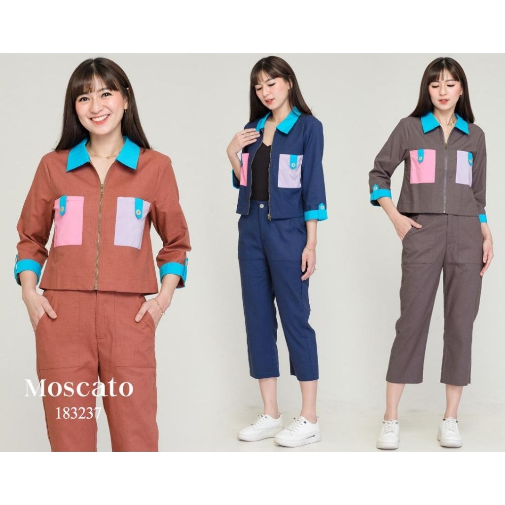 SETELAN WANITA KATUN IMPORT MOSCATO 183237