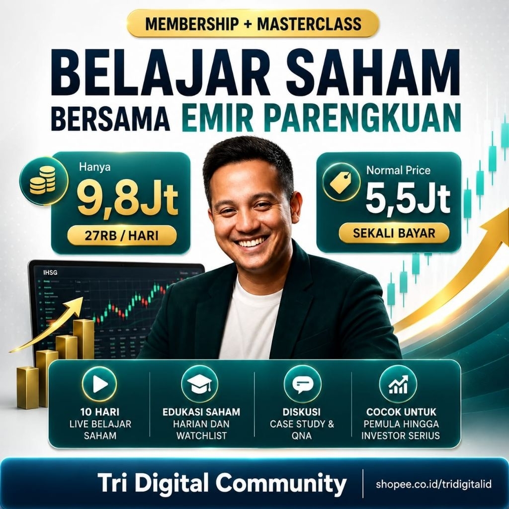 DISCORD MIRROR CAK INVESTMENT CLUB + MASTERCLASS SAHAM