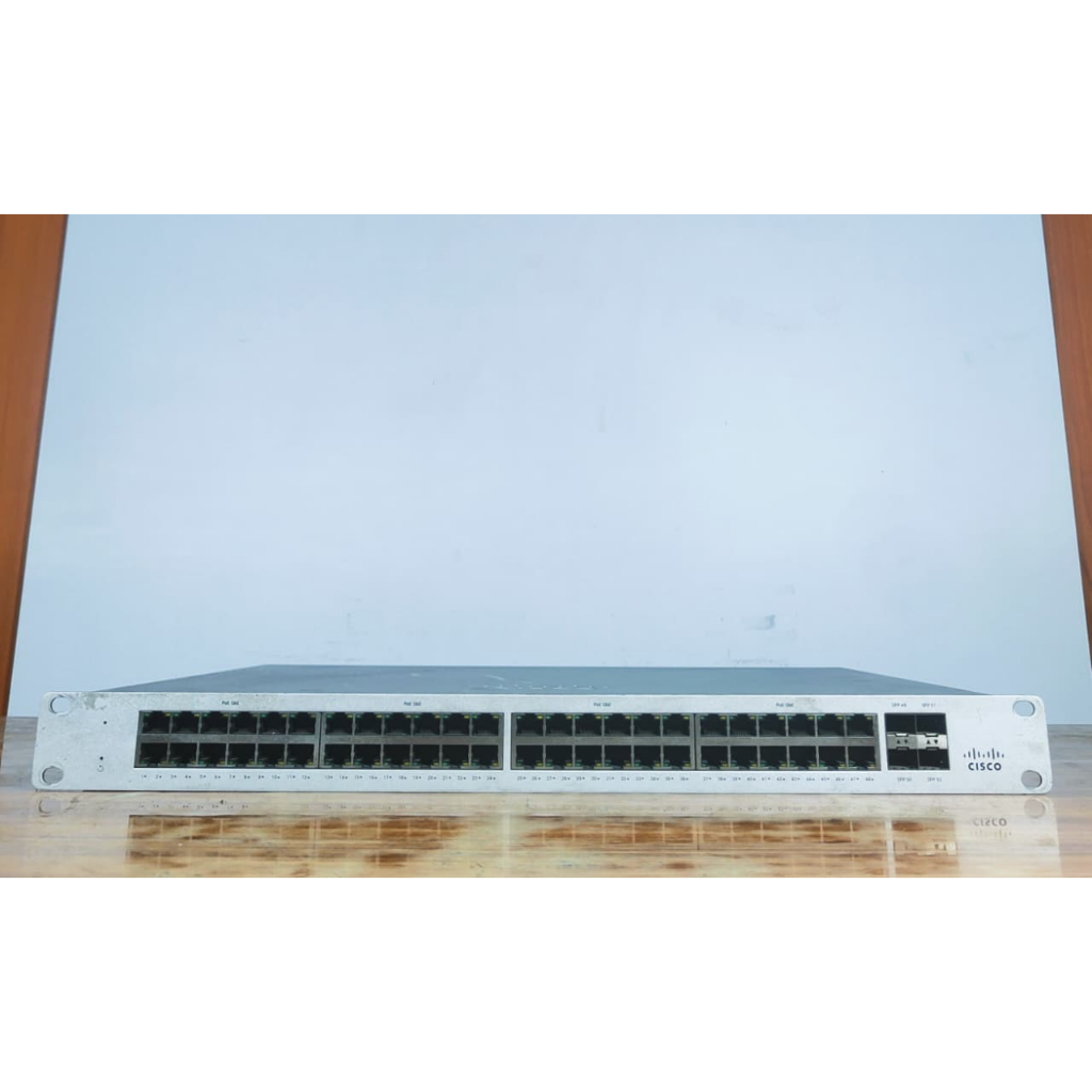 Cisco Meraki MS120-48LP Cloud Managed Switch 48 Port PoE+