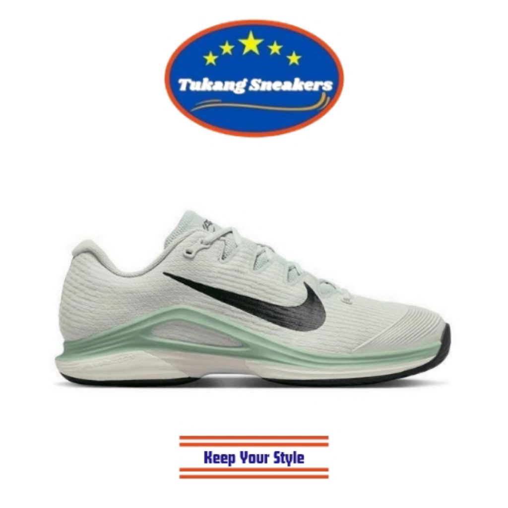 Sepatu Tenis Pria Nike Vapor 12 Hard Court Grey NIKFV5552003