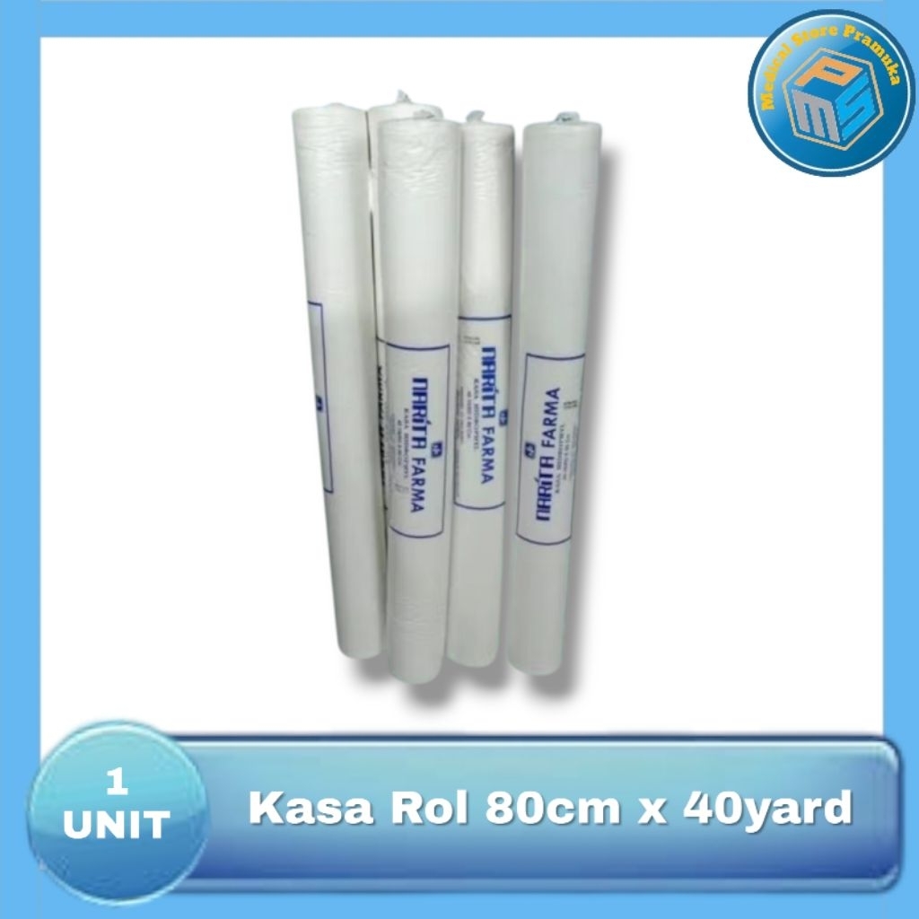 Kasa Gulung Besar Ukuran 80cm x 40 Yard  Kasa Gulung Besar Potong