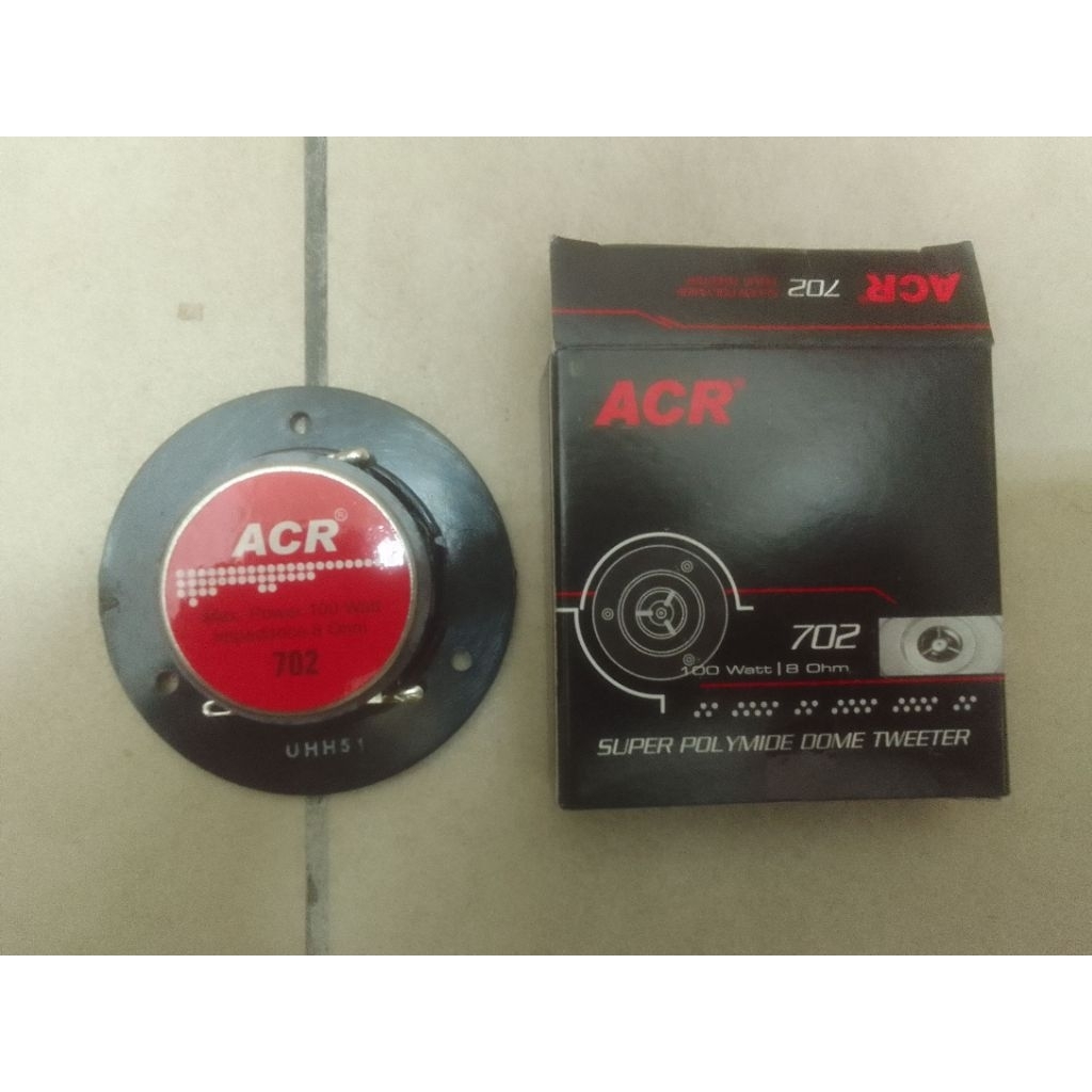 TWEETER MAGNET 702 ACR SUPER POLYMIDE DOME TWEETER ACR ORIGINAL