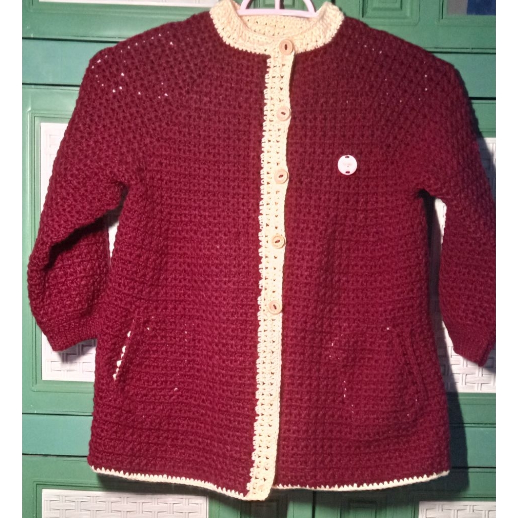 Cardigan Rajut Anak Perempuan