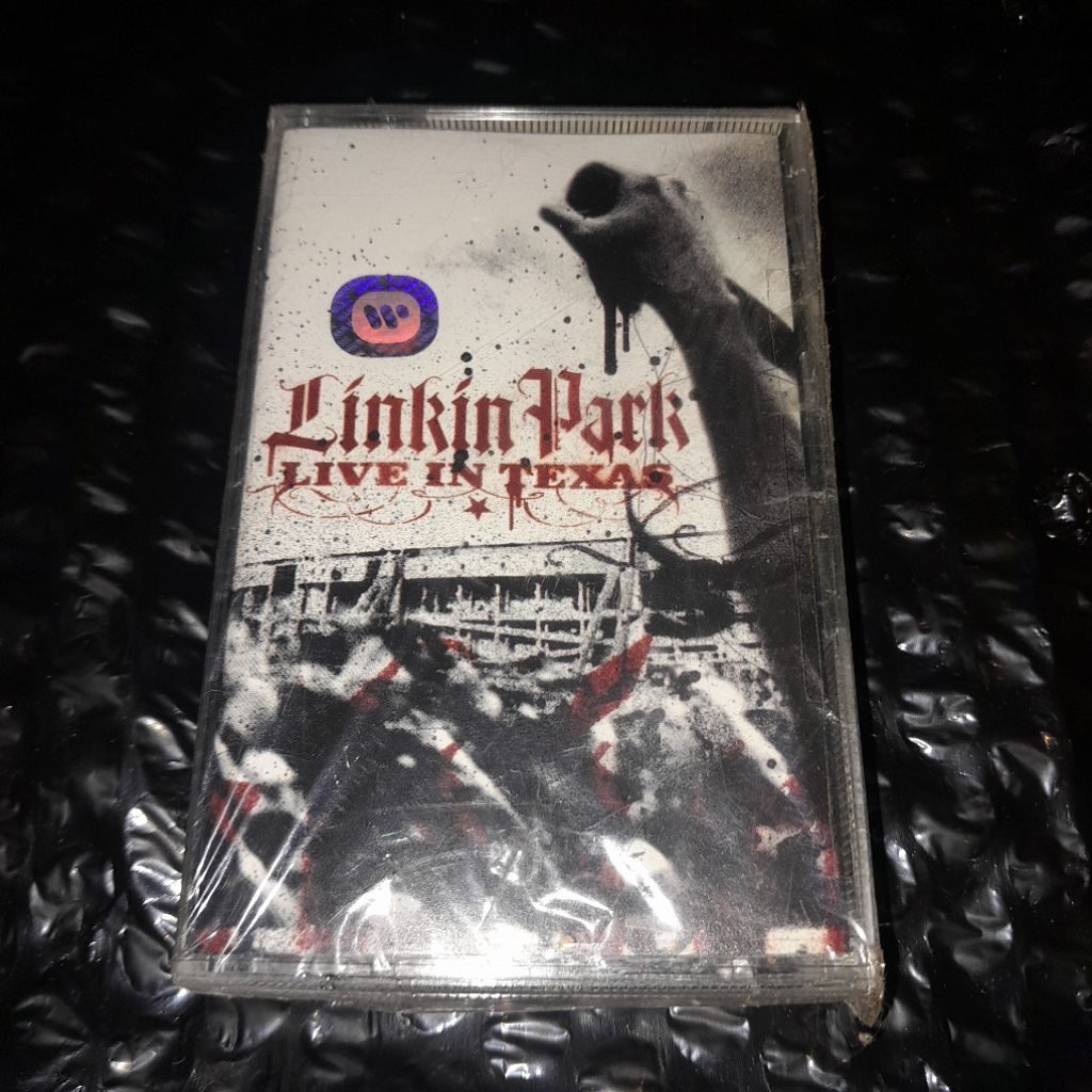 kaset linkin park live in texas / segel
