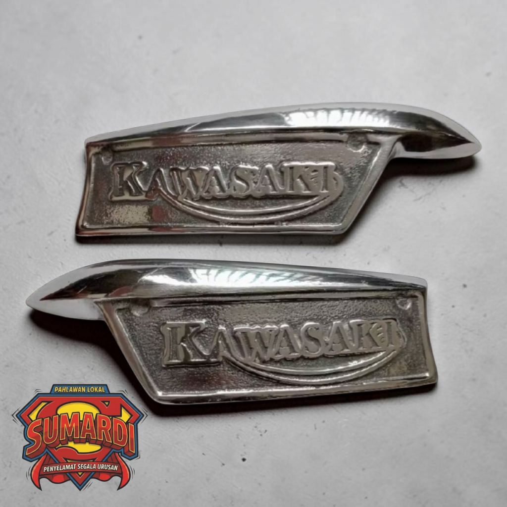 Emblem Tangki Motor British Logo Tangki Model Triumph Tulisan Kawasaki Lambang Emblem Logo Tangki Mo