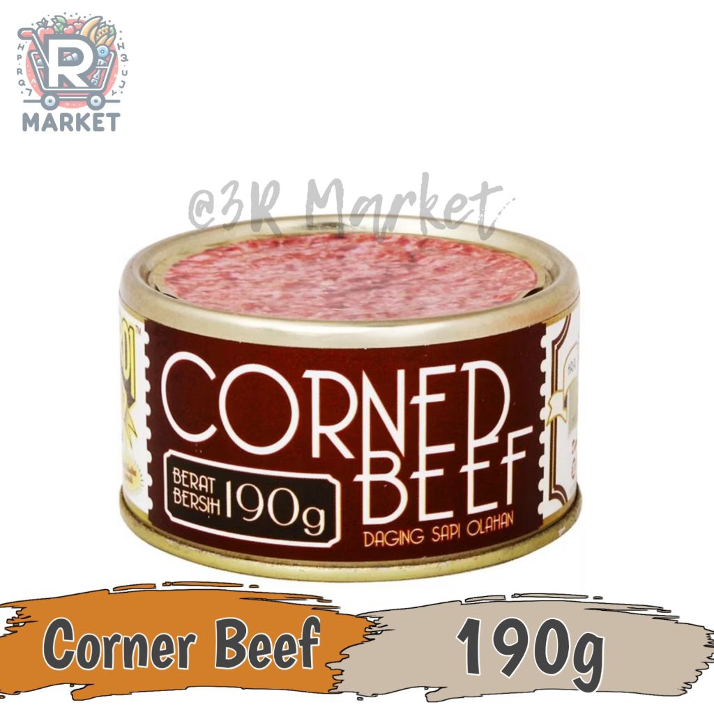 Bernardi Corned Beef / Kornet Daging Sapi Bernardi Kaleng Kecil