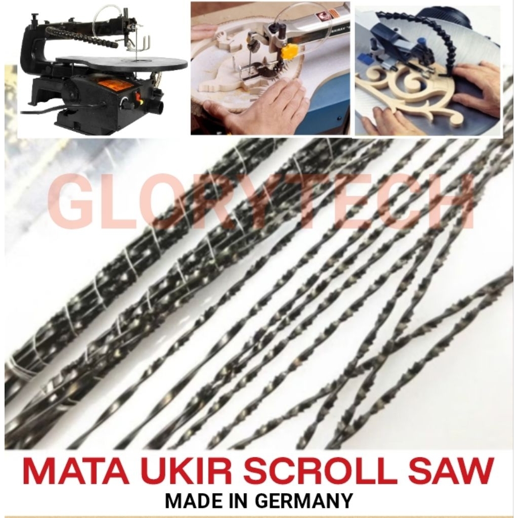 Mata Gergaji Scroll Spiral saw / Scroll Spiral Saw Blade