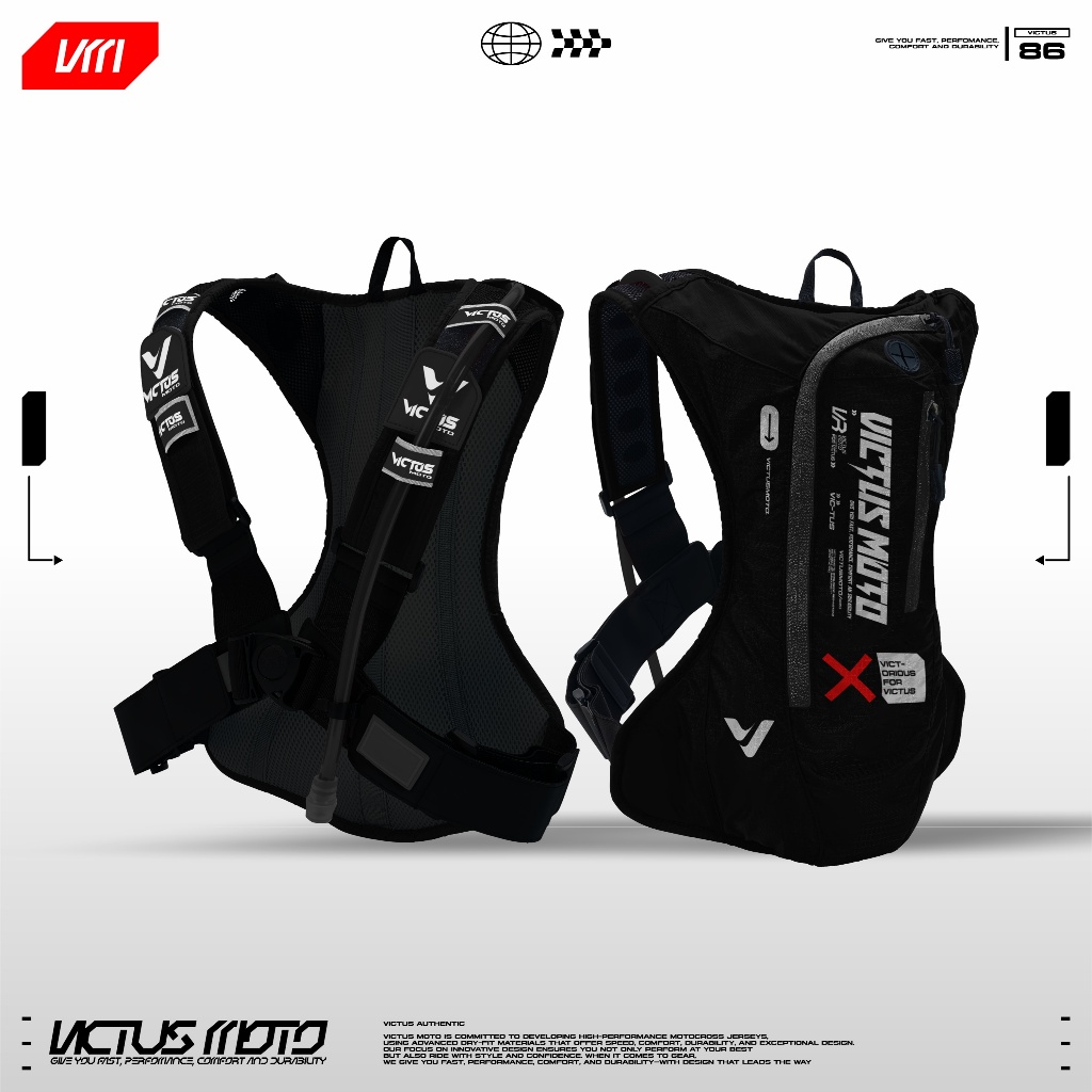 Tas Hydropack / Tas Hydrobag Enduro Trail Adventure Victus Northen Black