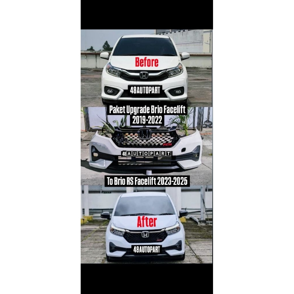 Bumper Depan Brio RS Facelift 2023-2024 Original