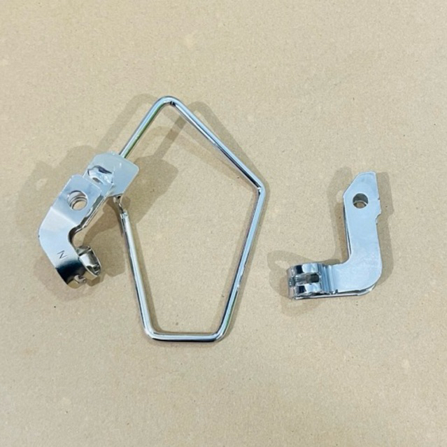 bracket selang rem depan beat scoppy genio chrome clamp selang rem depan beat chrome