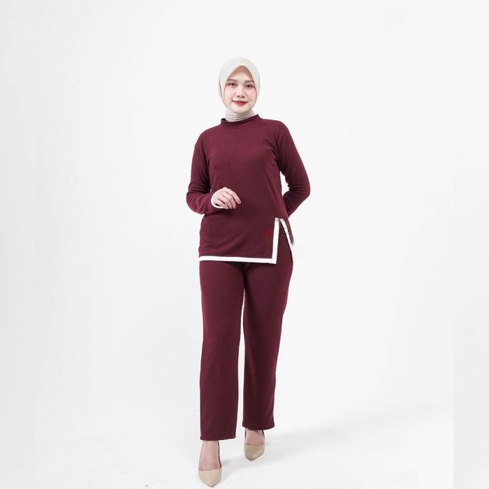 Set Rok Lebaran 2026 Atasan Bawahan Hijab Stelam Lebaran 2026 Cod Setelan Wanita Lebaran 2026 Pakaia