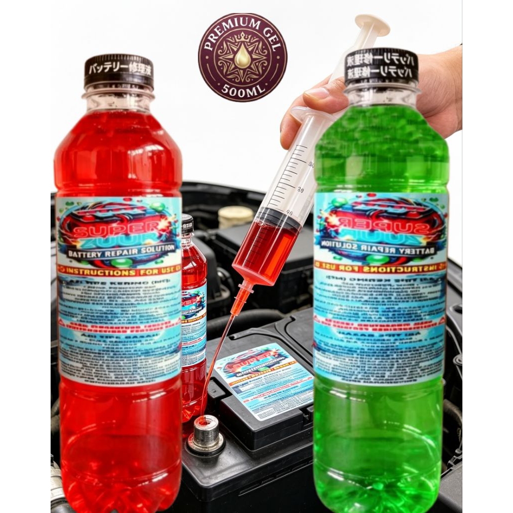 AIR AKI ZUUR | SUPER ZUUR DIFORMULASIKAN UNTUK AKI KERING & AKI BASAH