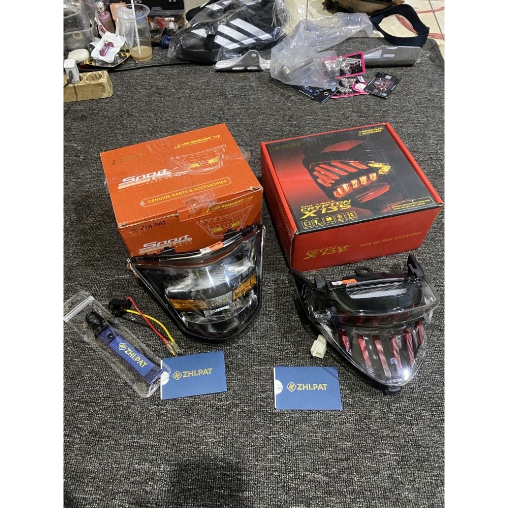 TERMURAH Lampu depan dan belakang Jupiter mx full led Zhipat vietnam original