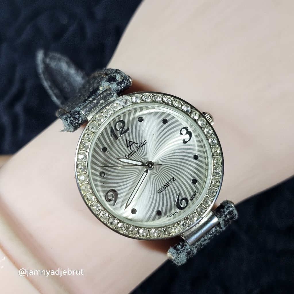 Jam Louis Arden 7199 Silver Diamond Bekas