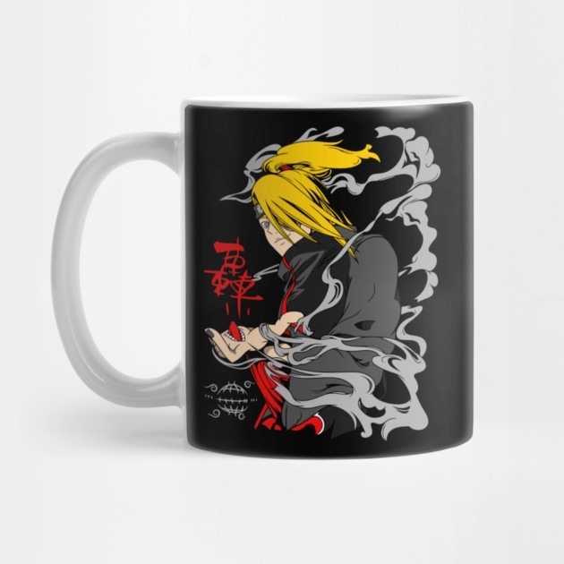 Deidara Cool Art - Naruto Anime - Deidara Tea Mug
