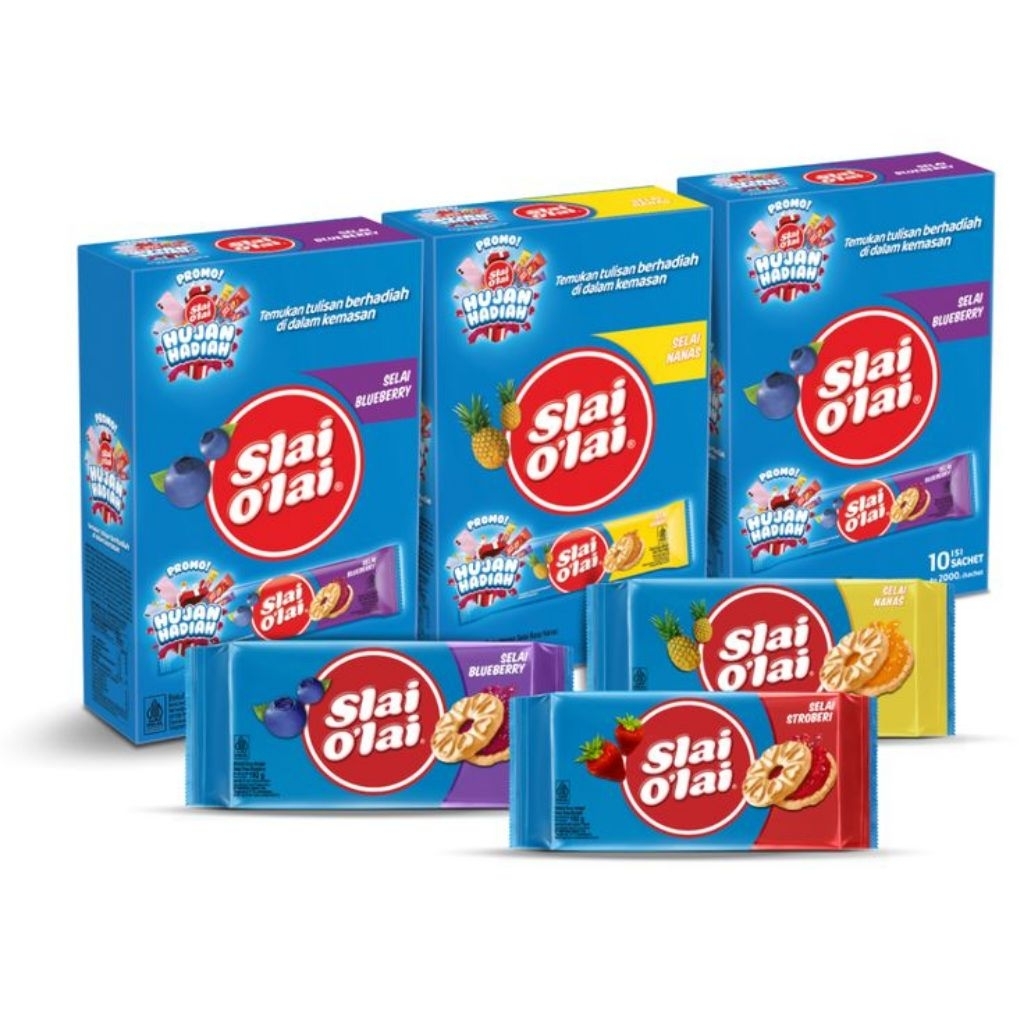 Biskuit Slai Olai 1 box isi 10 pack