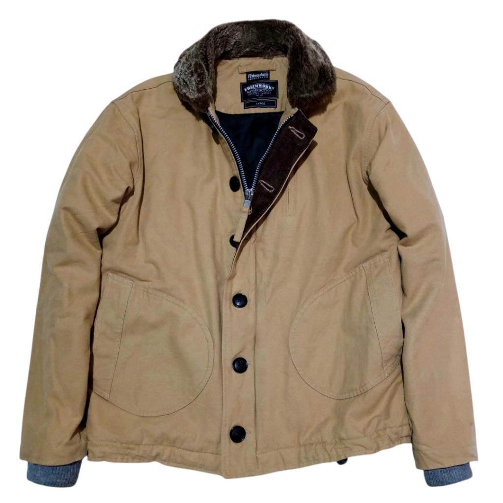 FRIZM WORKS Satifaction Canvas Type A2 Deck Military Style Jacket
