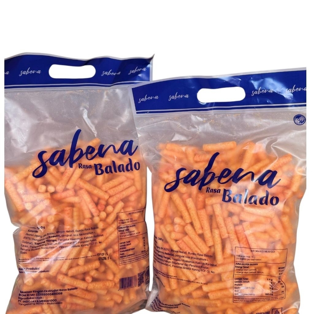 Sabena Snack Balado 1Dus isi 340gr×5pcs