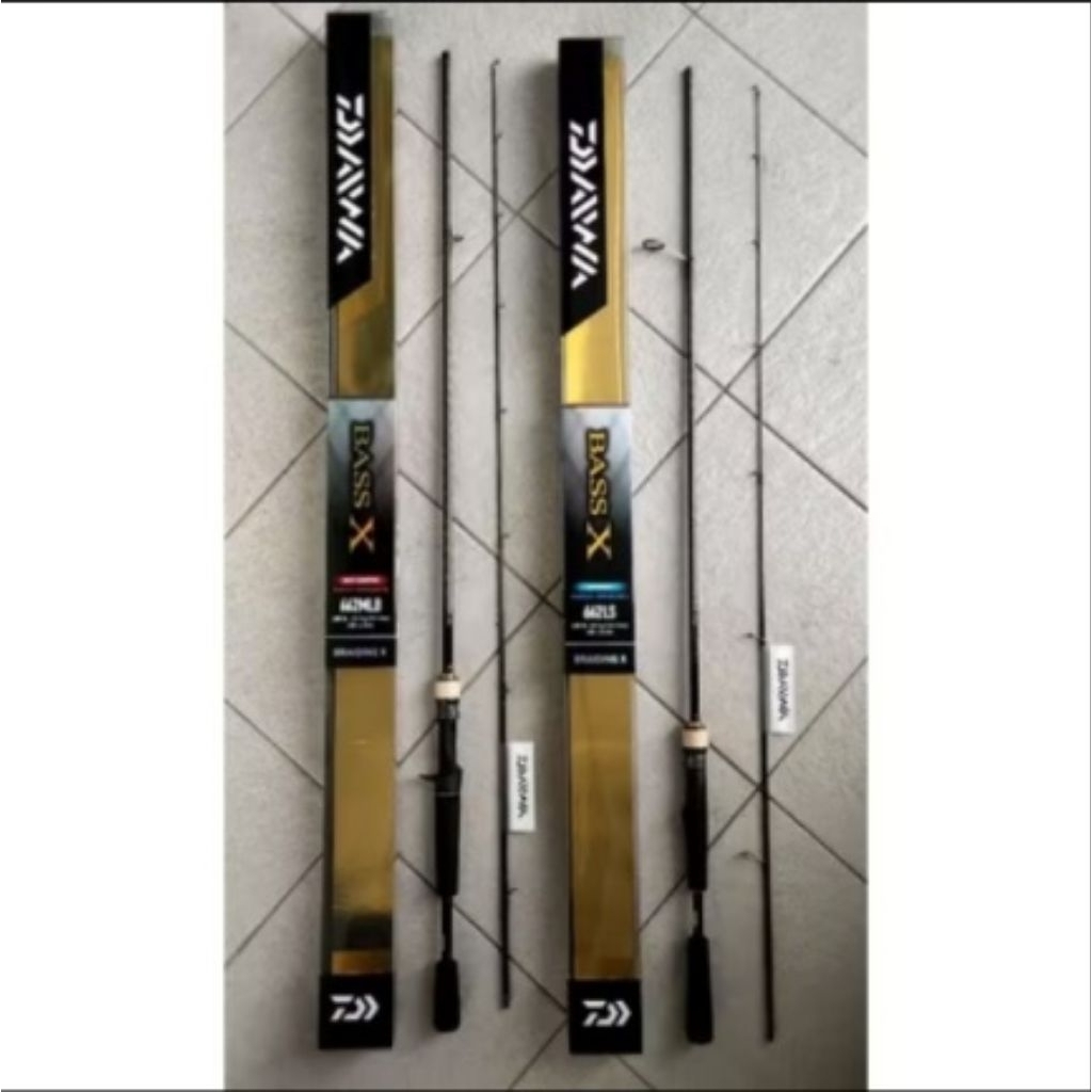 Joran Pancing Daiwa Bass X Model 2022 Spinning ( Bekas)