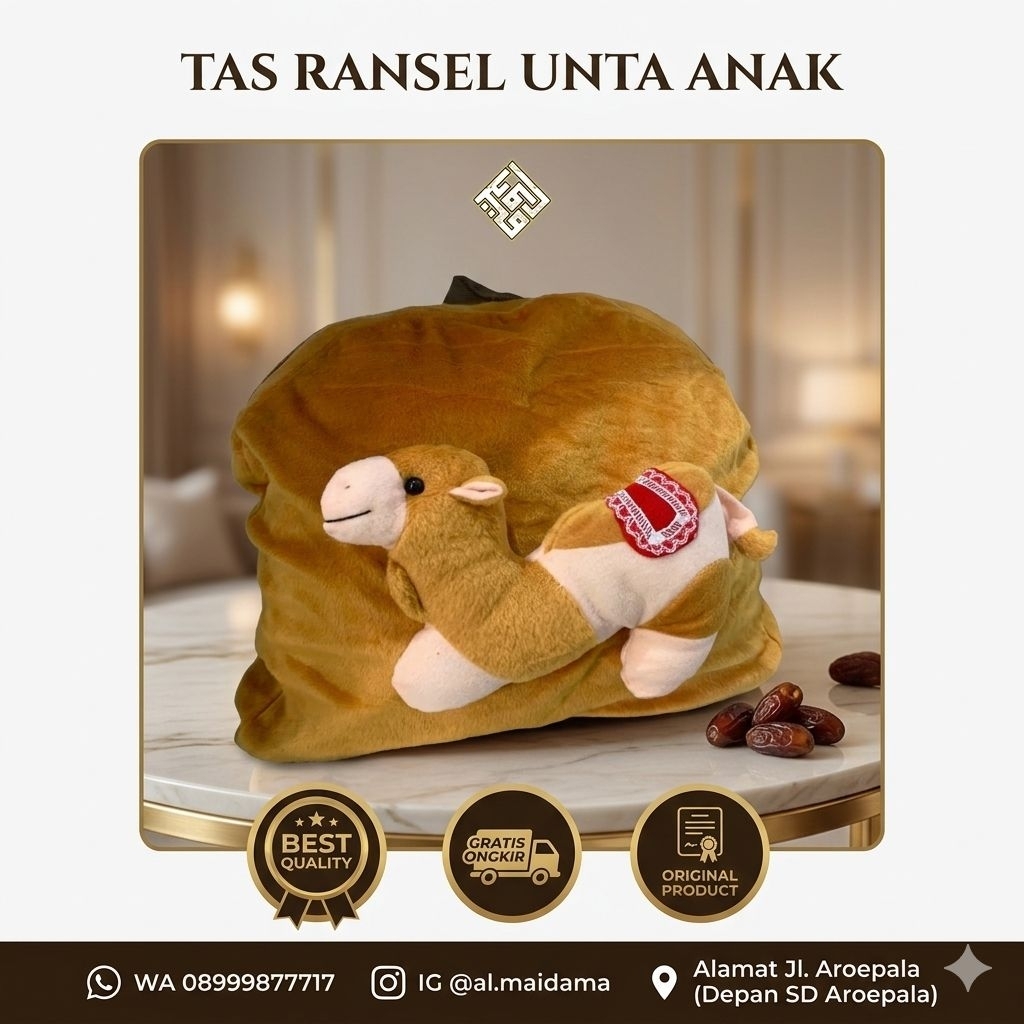 Tas Ransel Unta Anak
