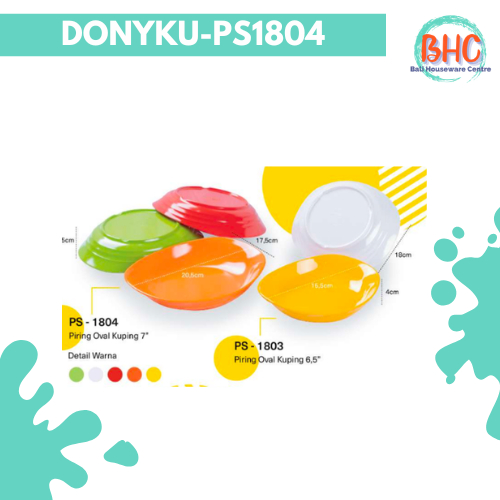 PIRING MELAMIN OVAL KUPING - DONYKU