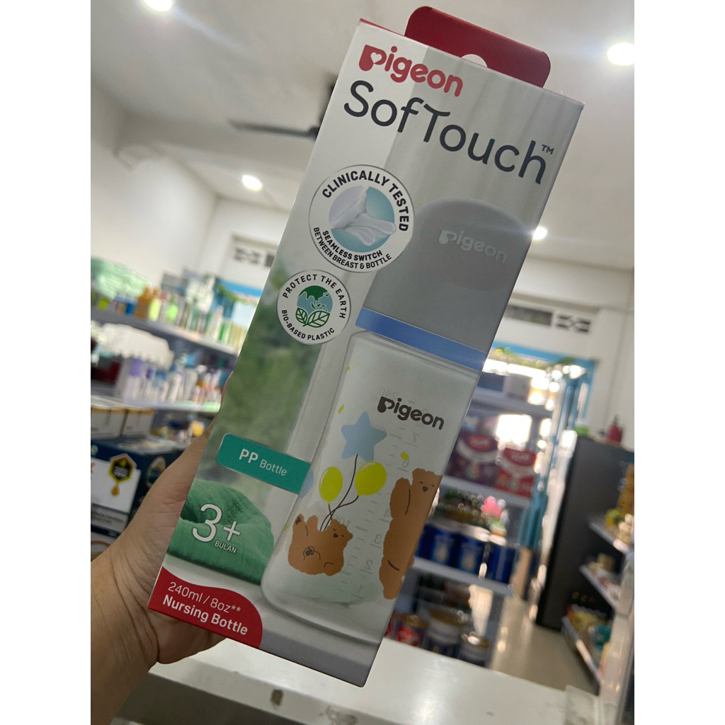 BOTOL DOT PIGEON SOFTOUCH 240Ml