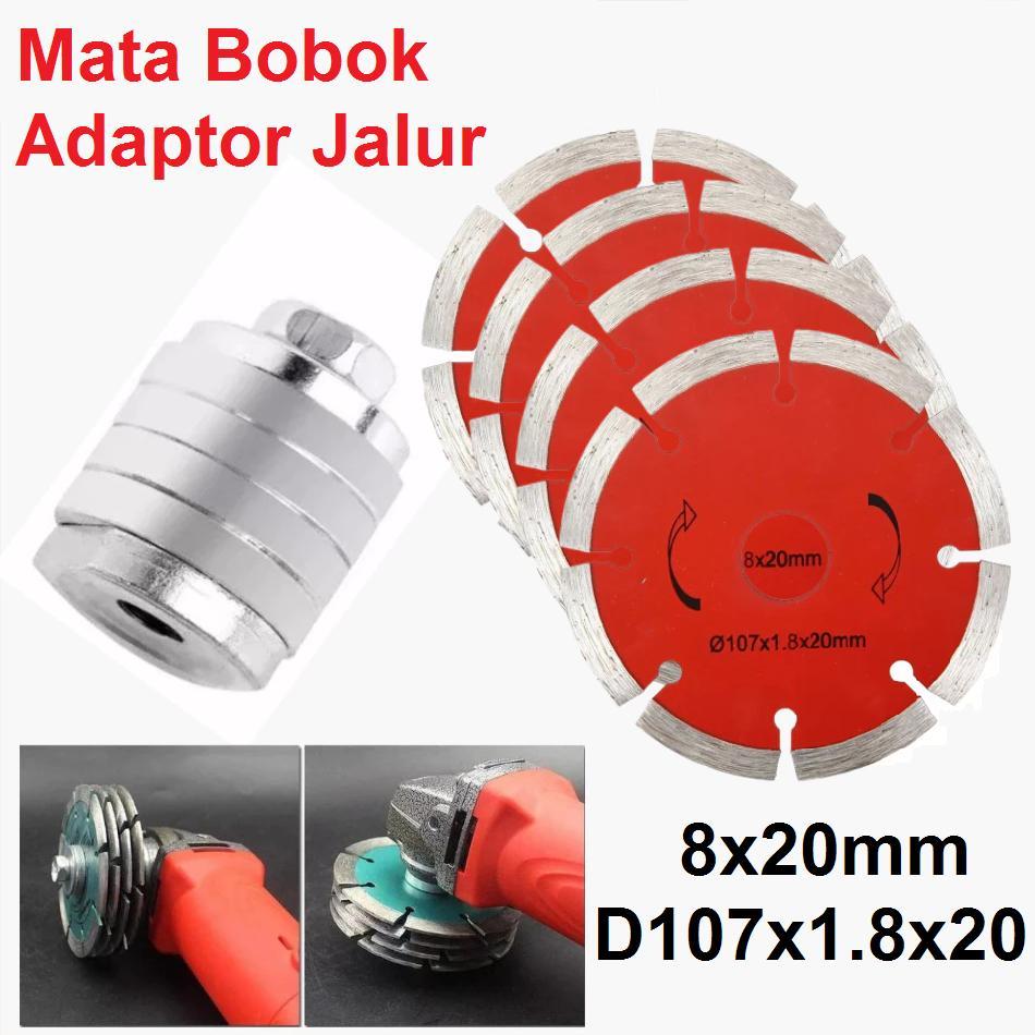 Mata Potong Granit Keramik Gerinda Adapter Wall Chaser M10 Mur Converter Mata Gerinda Ke Bor Tangan 