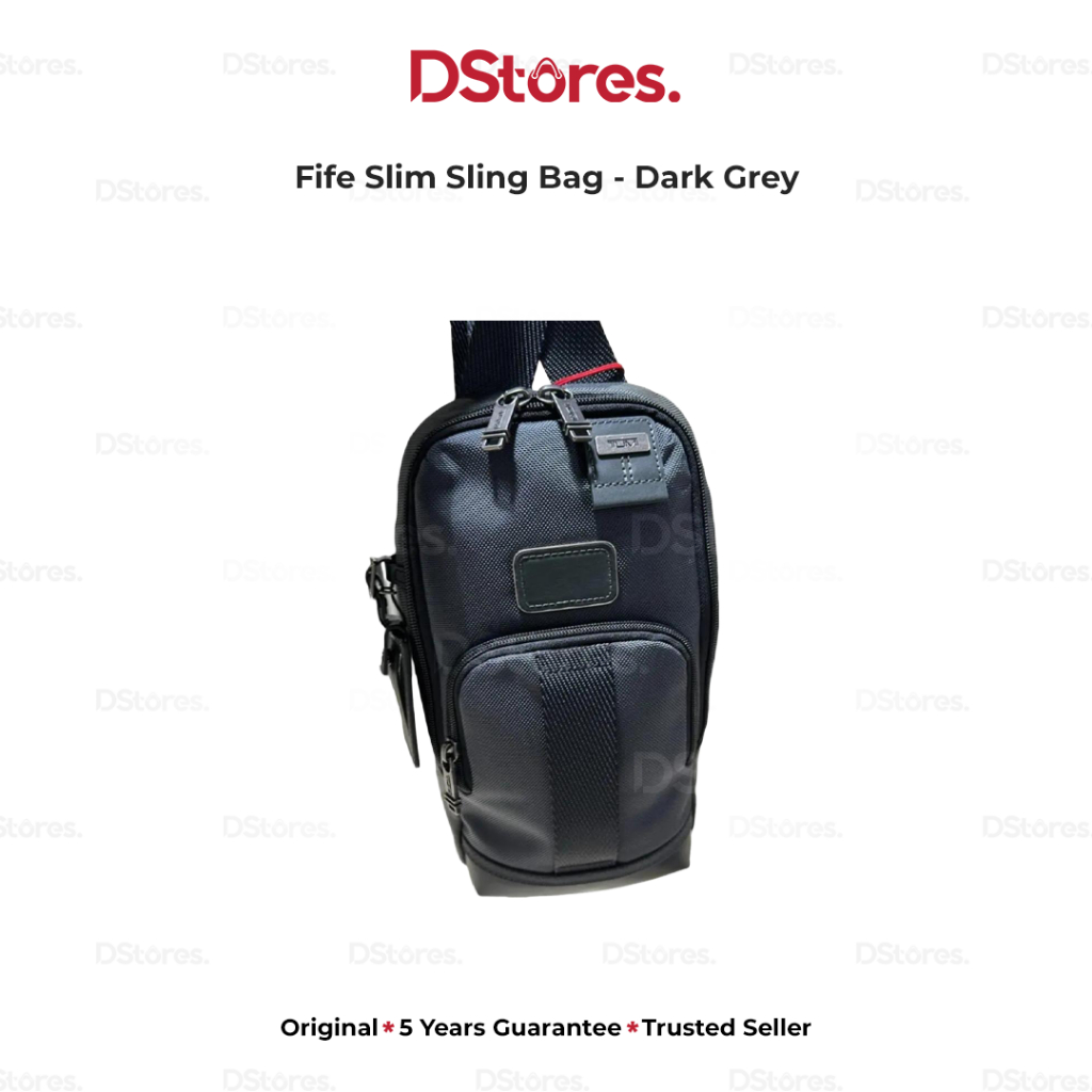 Fife Slim Sling Bag - Dark Grey