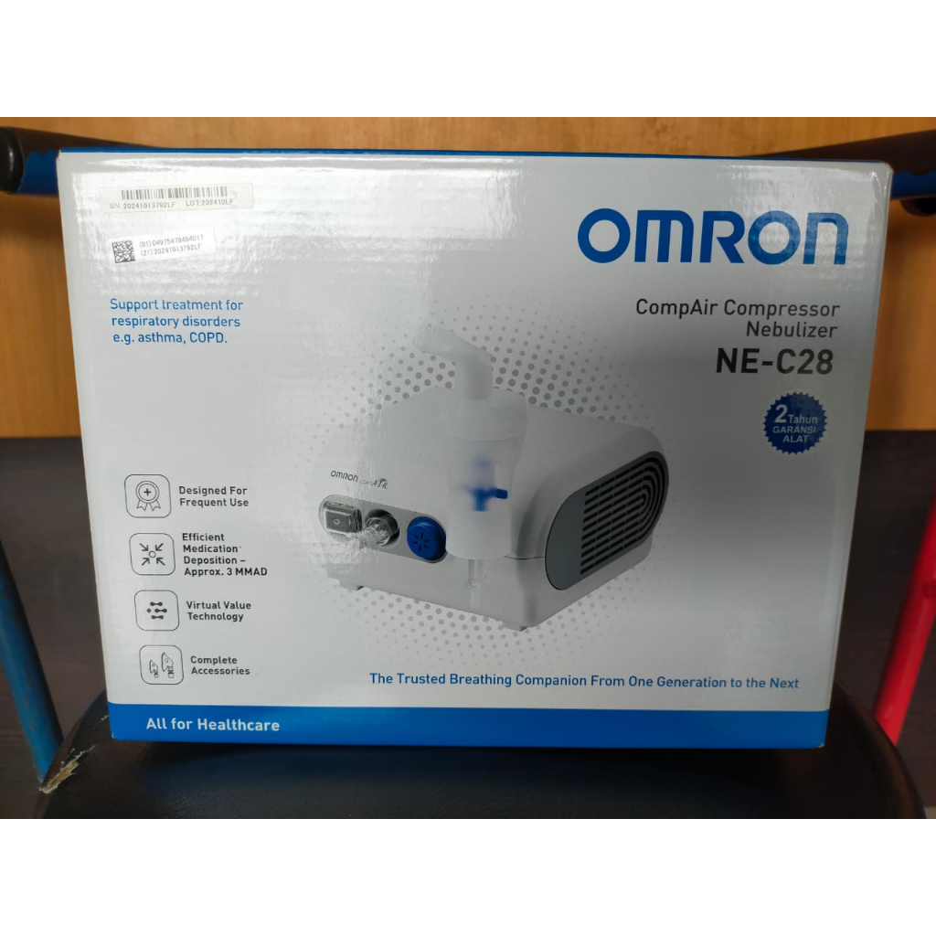 NEBULIZER OMRON NE-C28 - ALAT UAP ASMA SESAK