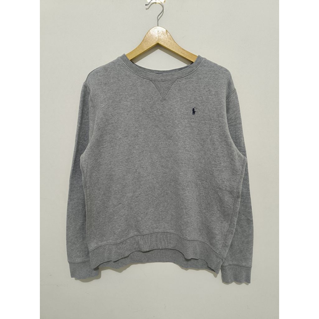 Sweater Crewneck Polo Ralph Lauren Grey size fit L