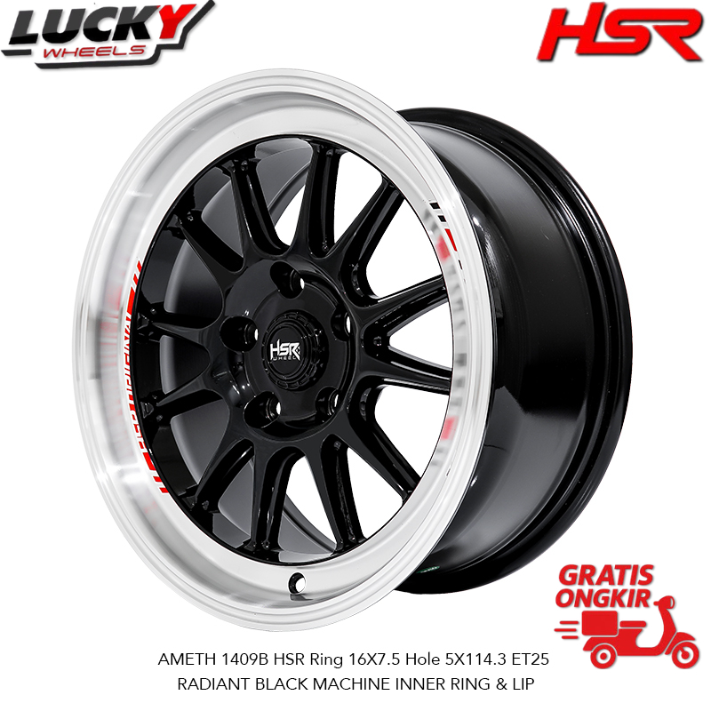 Velg Polis HSR R16 Bisa Buat Innova Juke Vitara Dll HSR AMET