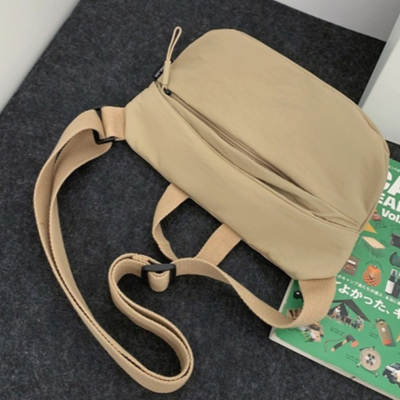 [COD/READY] Tas dada uniseks Tas selempang santai Tas selempang nilon Tas selempang berkapasitas bes
