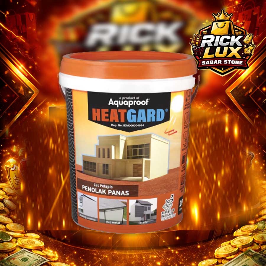 RIC HEATGARD CAT PELAPIS TOLAK PANAS & ANTI BOCOR by AQUAPROOF
