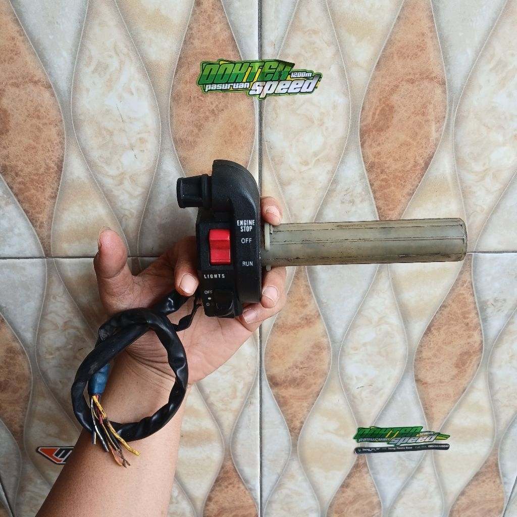 Gas kontan ninja R/SS original copotan tahun muda