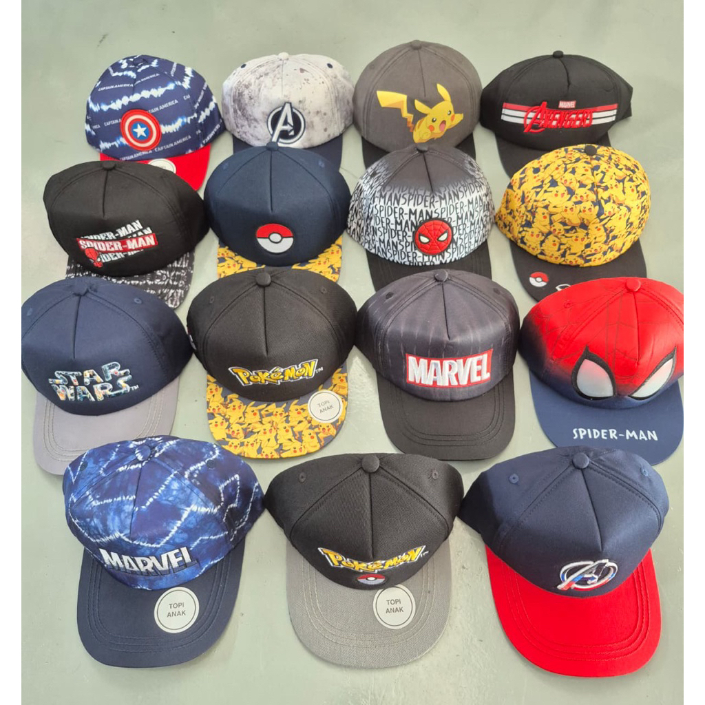 momsbear TOPI ANAK MARVEL EDITION NEVADA