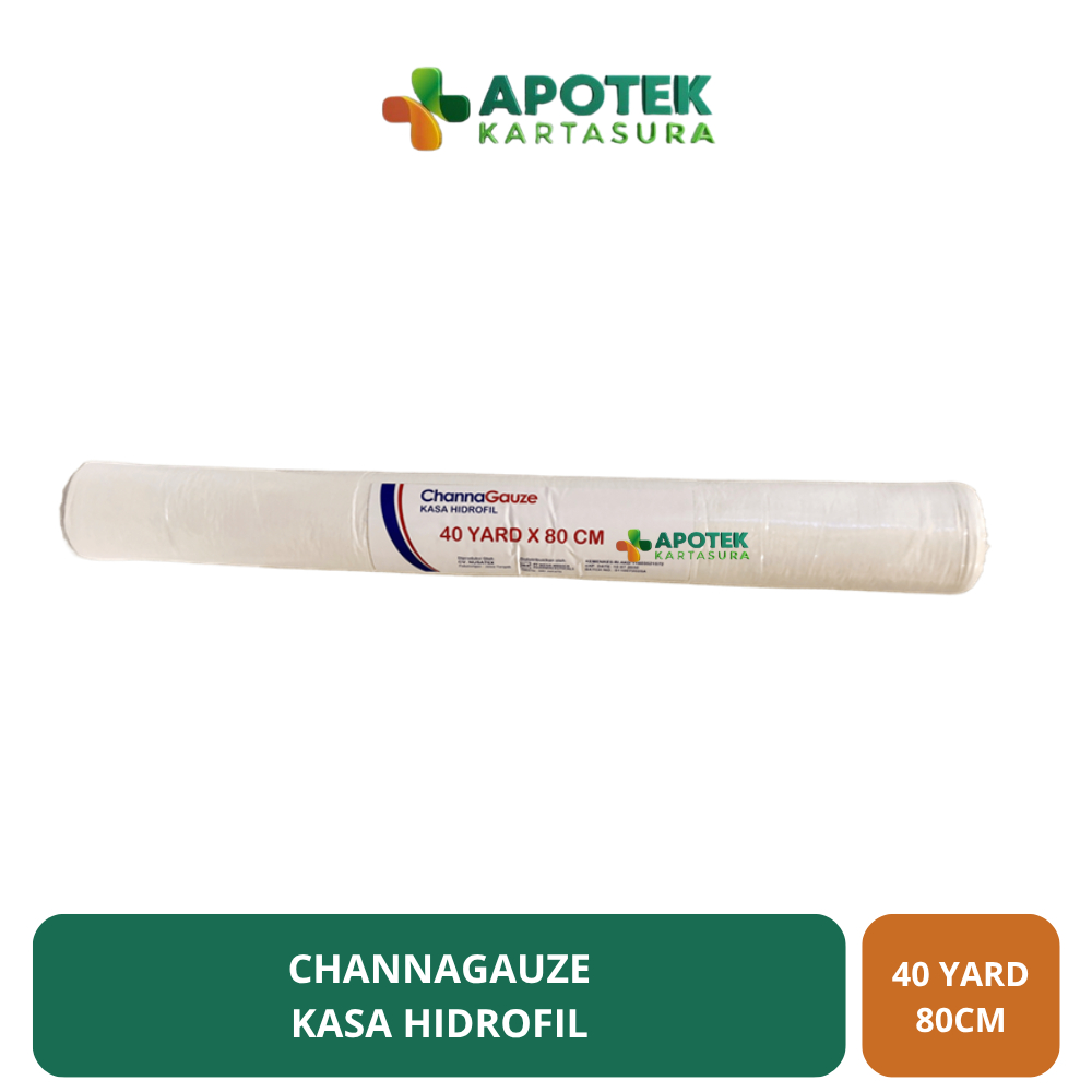 CHANNAGAUZE Kasa Hidrofil 40 Yard x 80cm