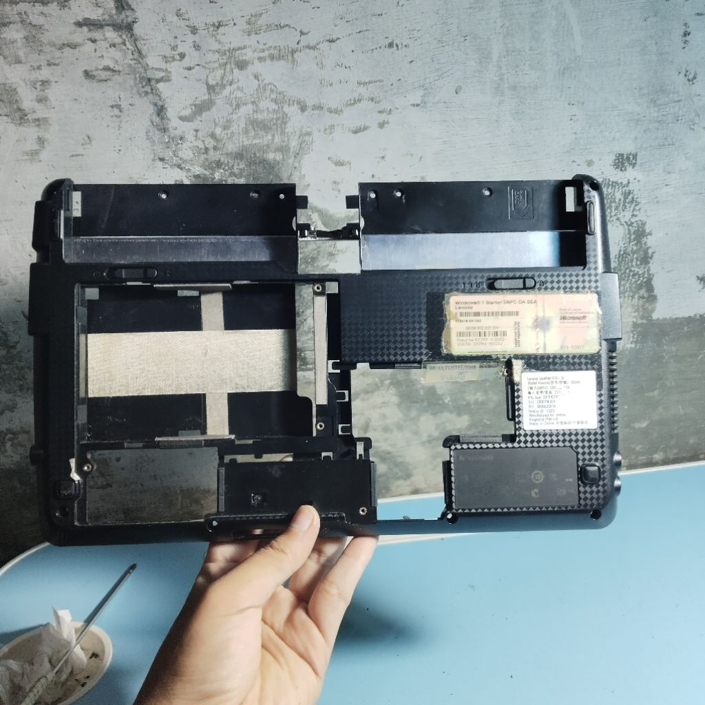 casing kesing bottom case lenovo ideapad S10-3t