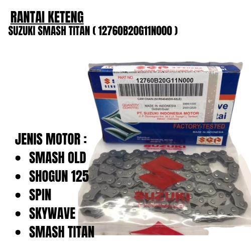 RANTAI KETENG SMASH 12760B20G11N000 BERKUALITAS ORIGINAL