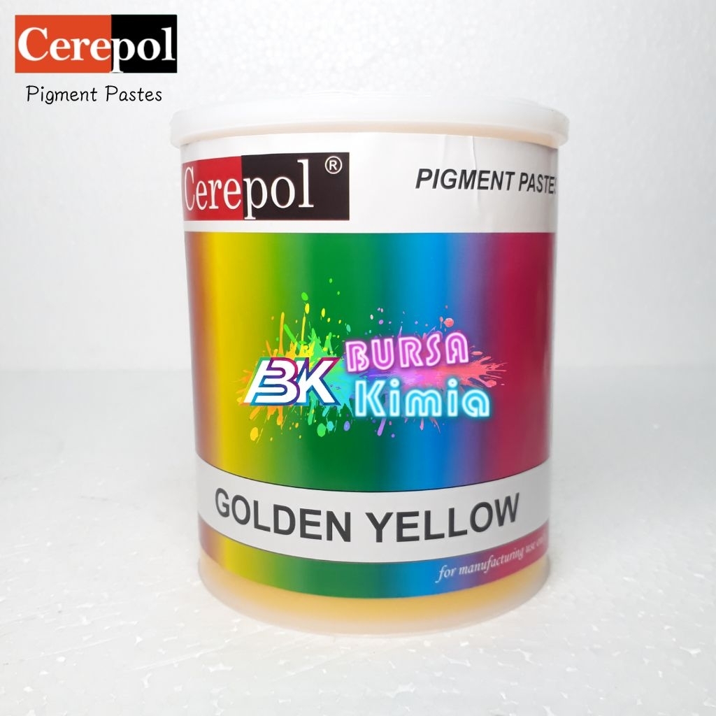 Pigmen Pasta Cair Kuning Emas untuk Pewarna Resin dan Fiberglass