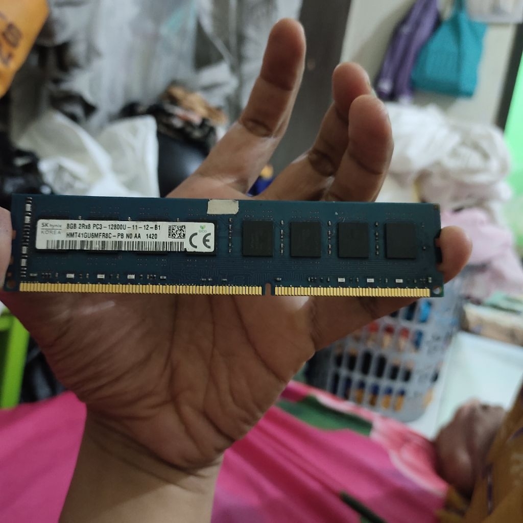 ram ddr3 8gb rusak tidak terbaca